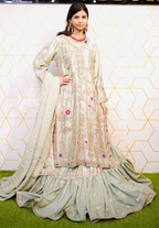 Amna Collection MoR004 – Silk Bridal Formal with Pure Silk Dupatta & Crystal Work