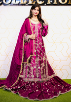 Amna Collection MoR004 – Silk Bridal Formal with Pure Silk Dupatta & Crystal Work