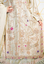 Amna Collection MoR004 – Silk Bridal Formal with Pure Silk Dupatta & Crystal Work