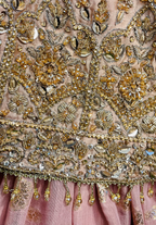 Amna Collection We021 – Sheesha Silk Bridal Formal with Crystal & Raisham Work