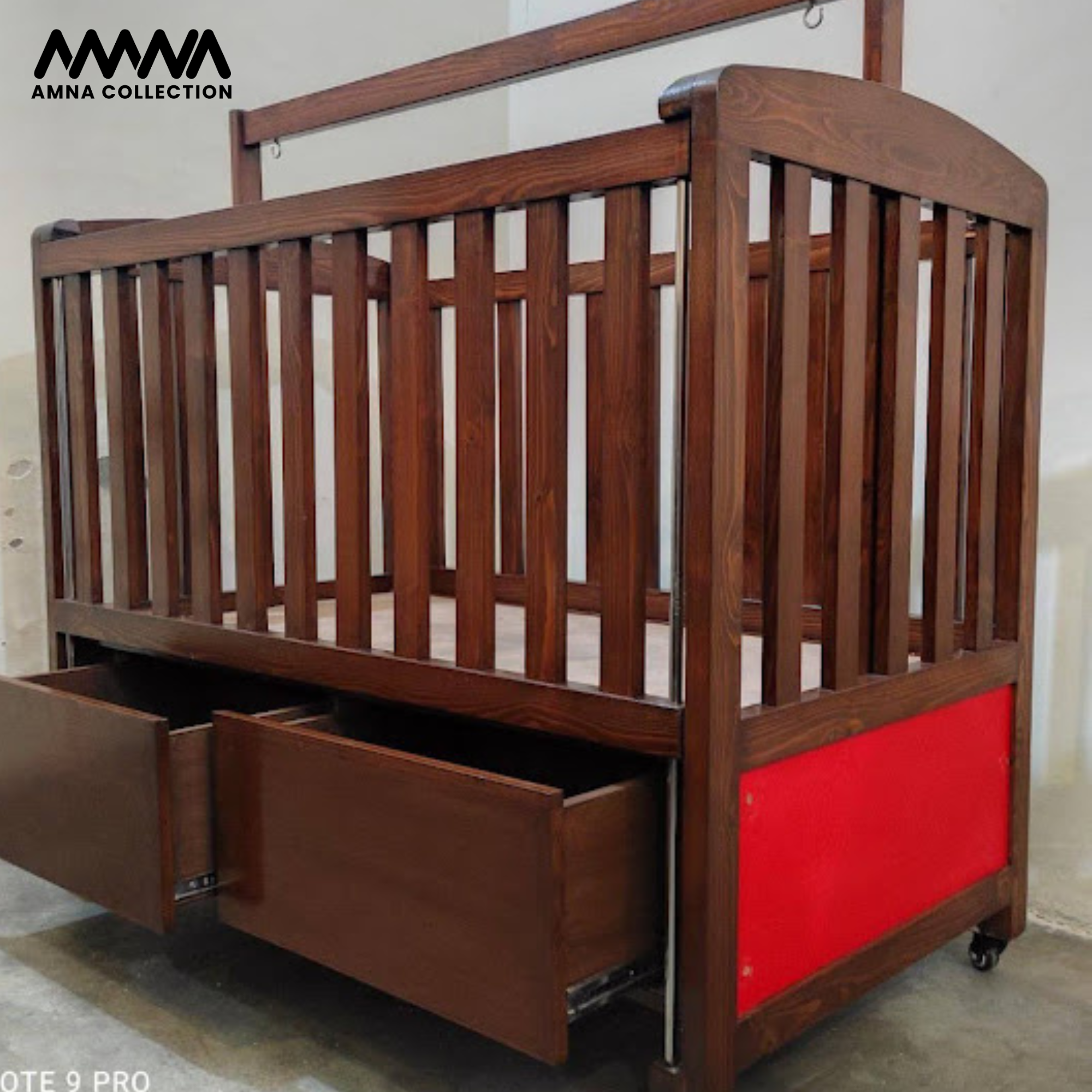 Wooden Baby Cot