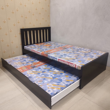 Bed With Slide Bed Deco Paint