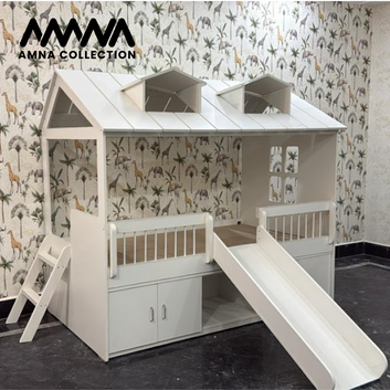 Bed With Storge Slide