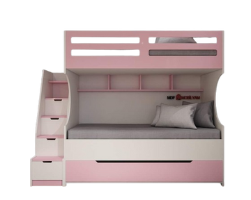 Triple Bunk Bed With Slide Bed